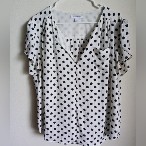 41 Hawthorn Polka dot XXL Top - Picture 2 of 8
